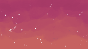 赤い星空の背景画像